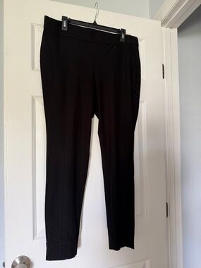 Eileen Fisher Black Skinny Ponte Pants